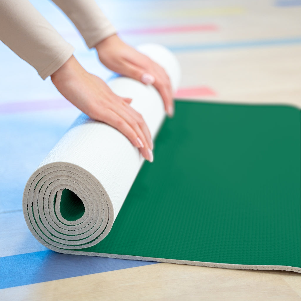 Ladies Of The Stars Foam Yoga Mat In Victory Green