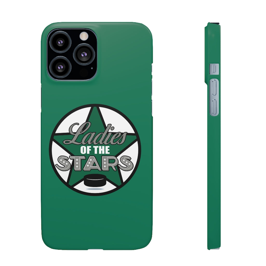 Ladies Of The Stars Snap Phone Cases In Victory Green