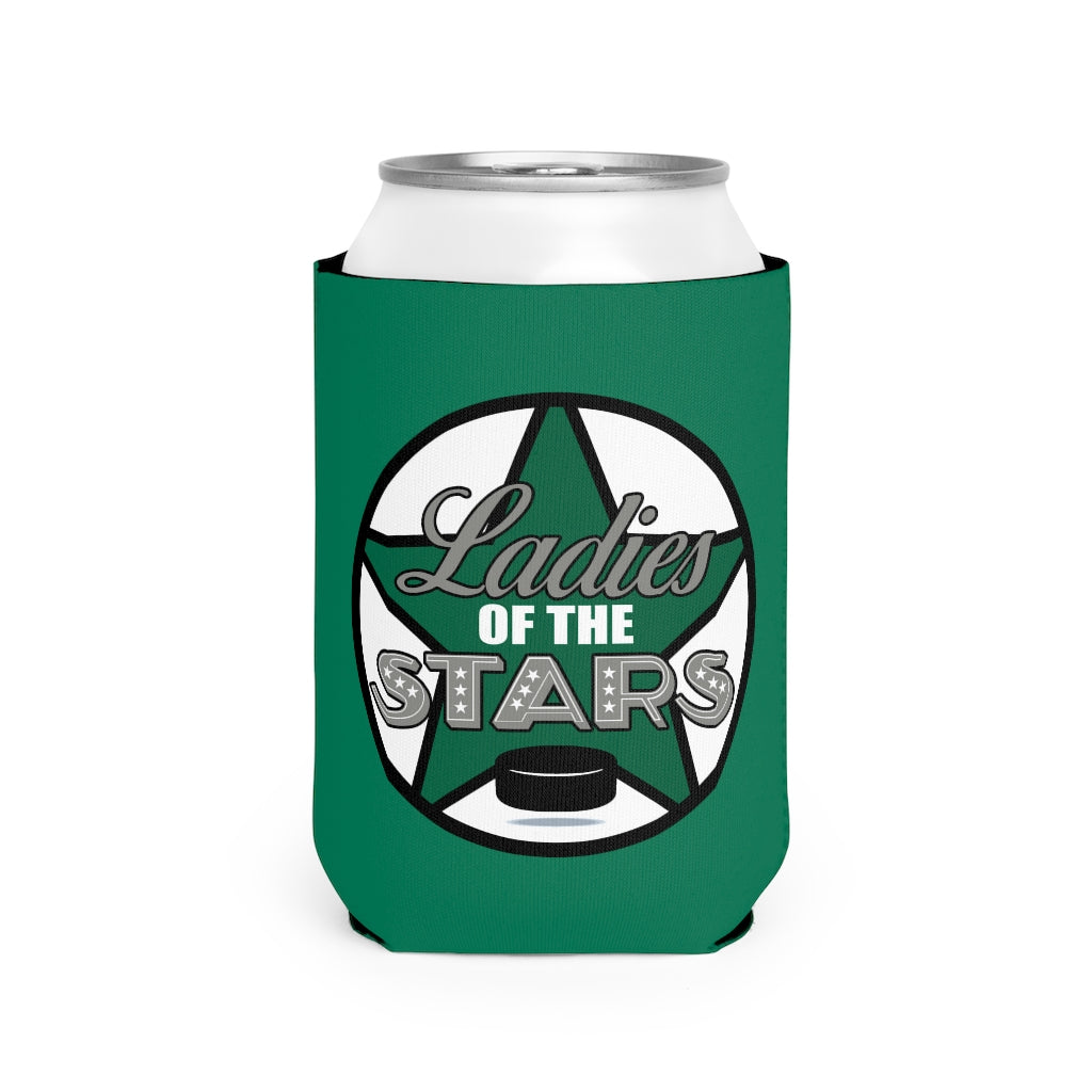 Ladies Of The Stars Can Cooler Sleeve In Victory Green, 12 oz.