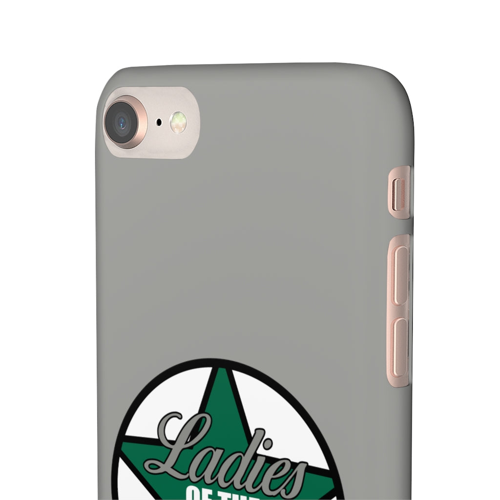 Ladies Of The Stars Snap Phone Cases In Silver