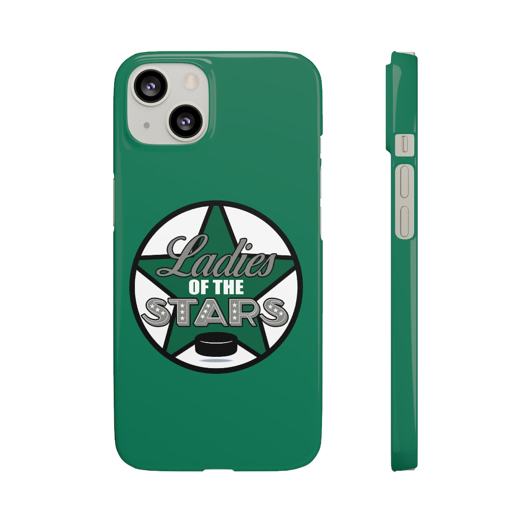 Ladies Of The Stars Snap Phone Cases In Victory Green