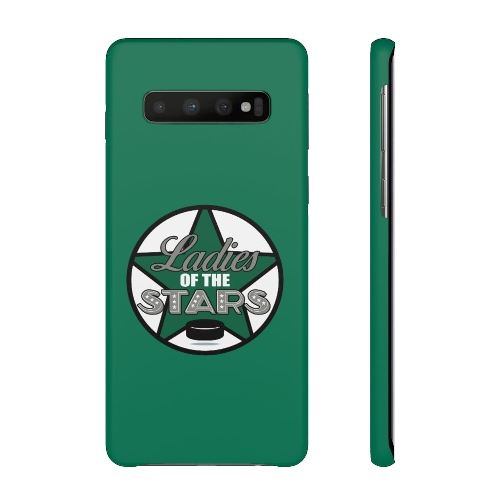 Ladies Of The Stars Snap Phone Cases In Victory Green