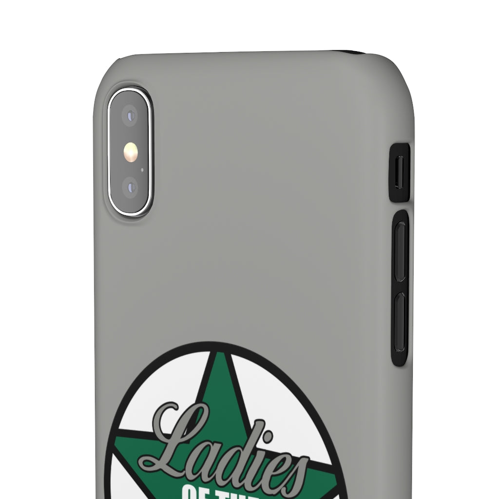 Ladies Of The Stars Snap Phone Cases In Silver