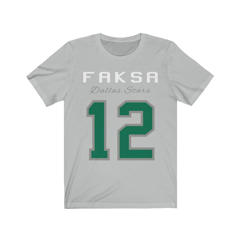 Faksa 12 Dallas Hockey Unisex Jersey Tee