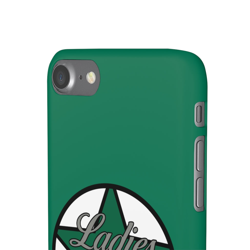 Ladies Of The Stars Snap Phone Cases In Victory Green