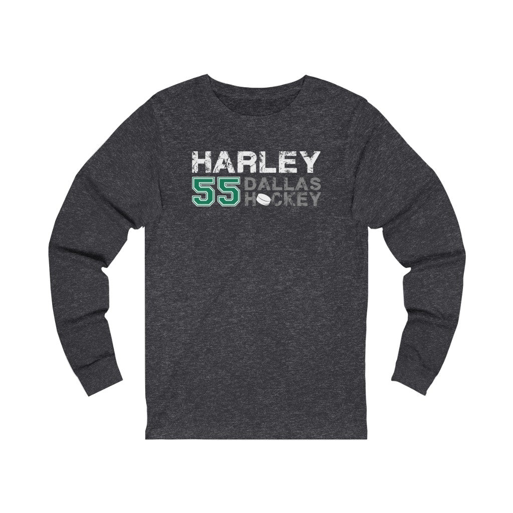 Harley 55 Dallas Hockey Unisex Jersey Long Sleeve Shirt