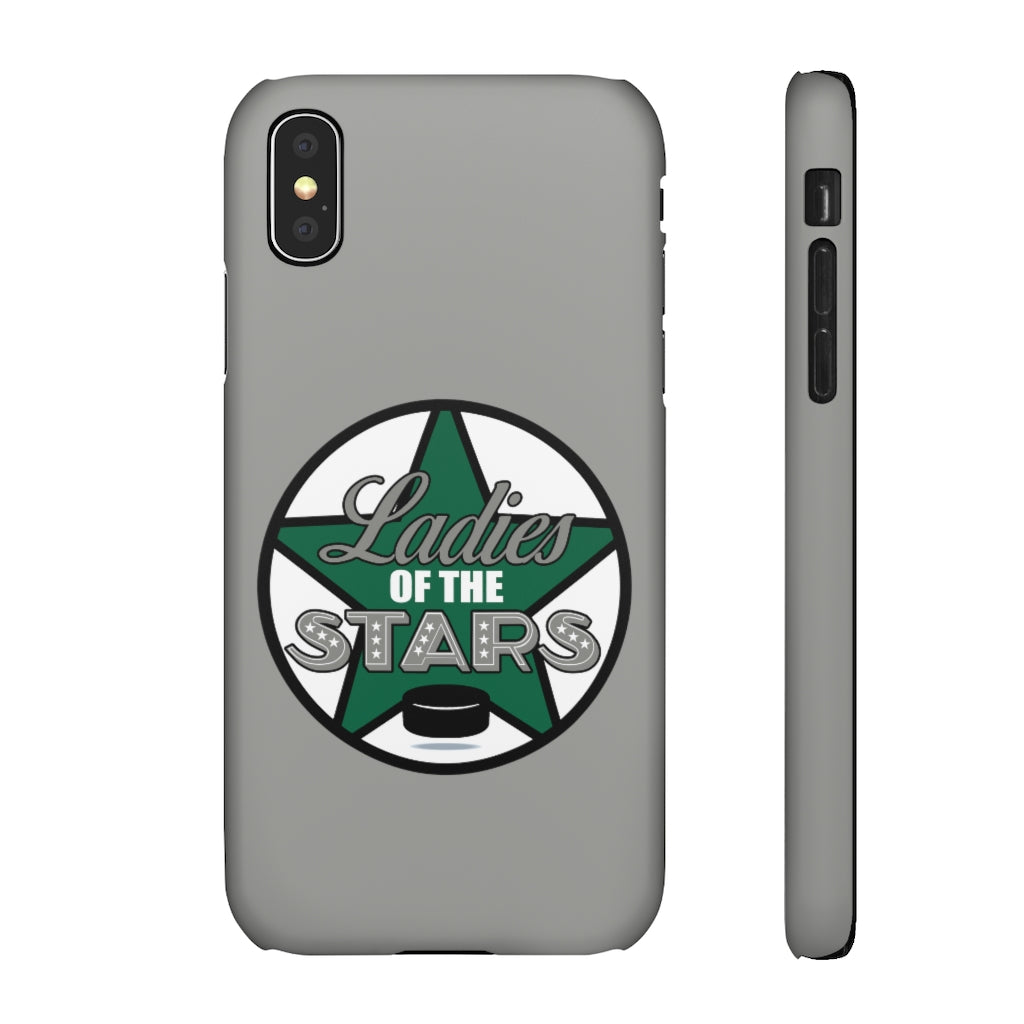 Ladies Of The Stars Snap Phone Cases In Silver