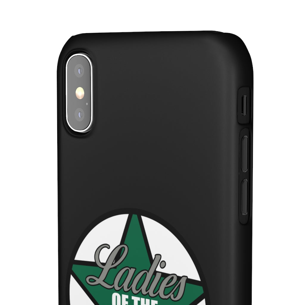 Ladies Of The Stars Snap Phone Cases In Black