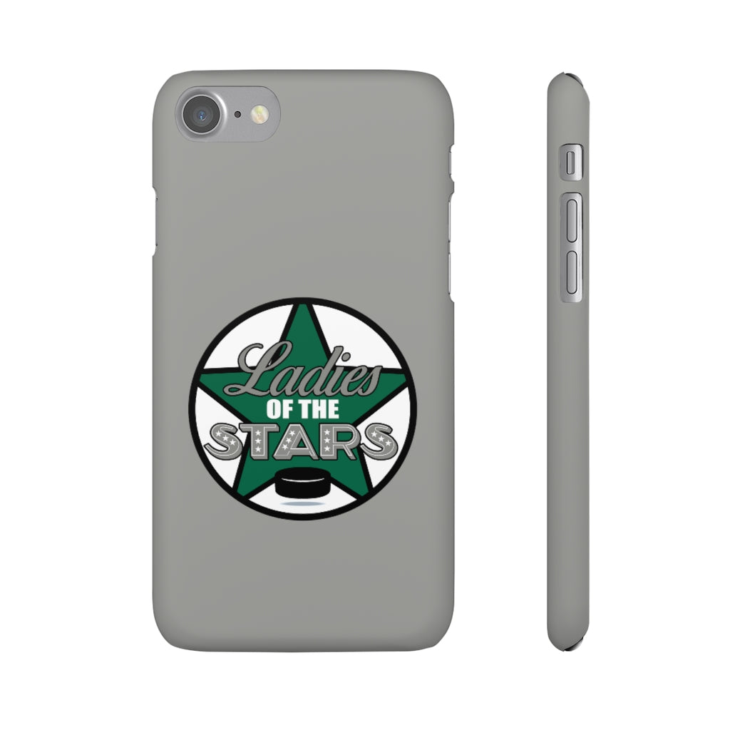 Ladies Of The Stars Snap Phone Cases In Silver