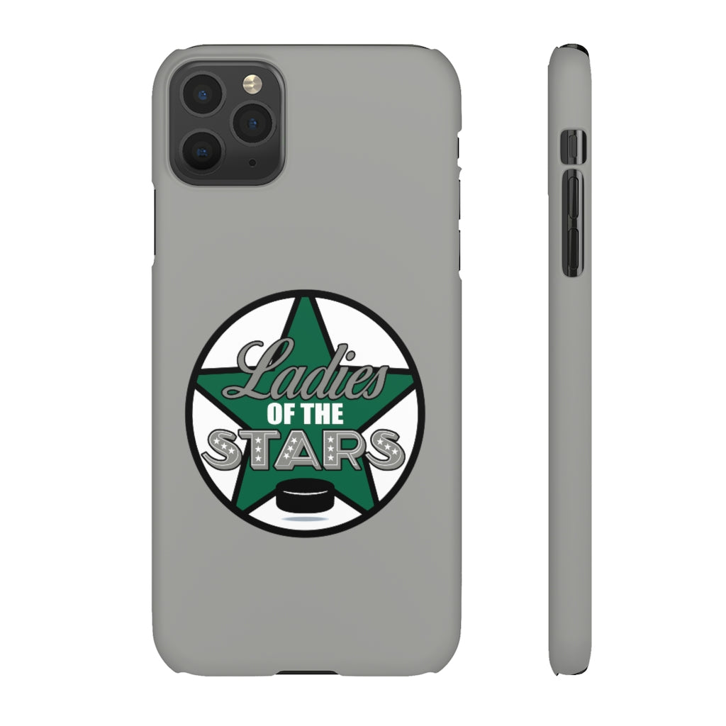 Ladies Of The Stars Snap Phone Cases In Silver