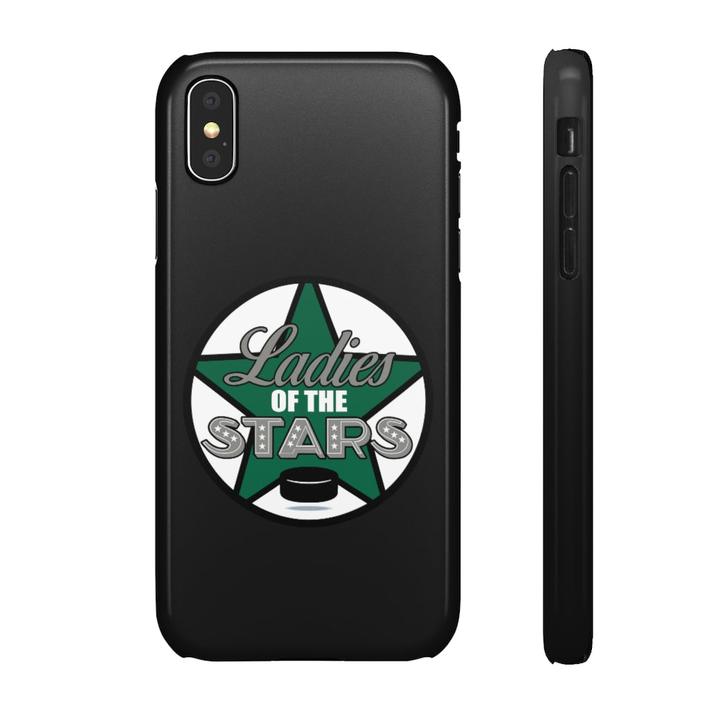 Ladies Of The Stars Snap Phone Cases In Black