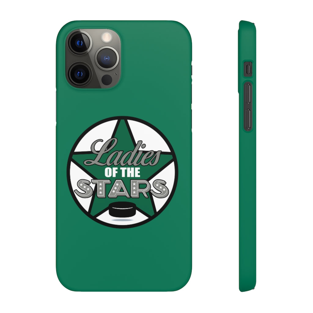 Ladies Of The Stars Snap Phone Cases In Victory Green