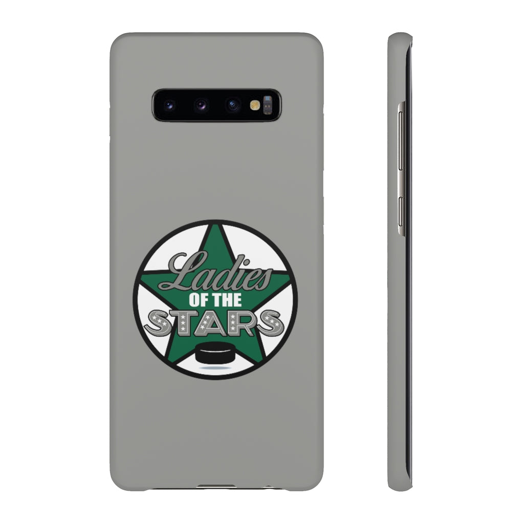 Ladies Of The Stars Snap Phone Cases In Silver