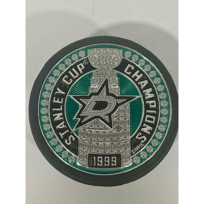 1999 Stanley Cup Champions Dallas Stars NHL Souvenir Hockey Puck
