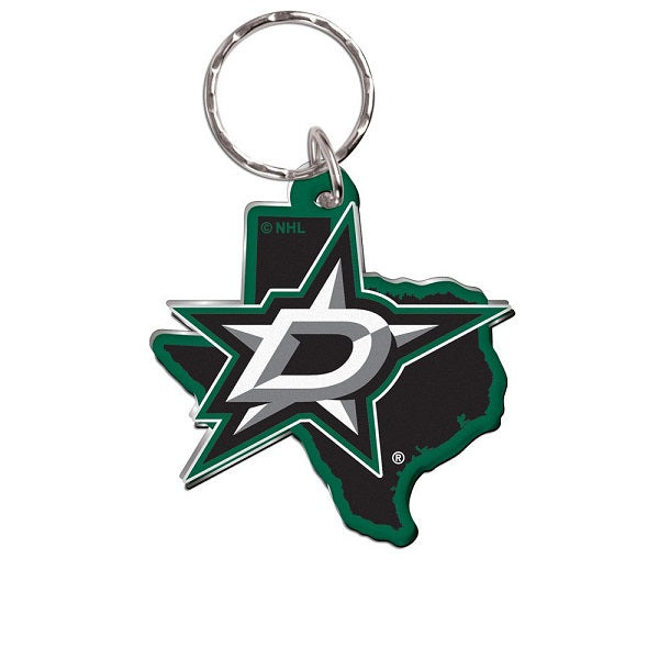 Dallas Stars State Keychain