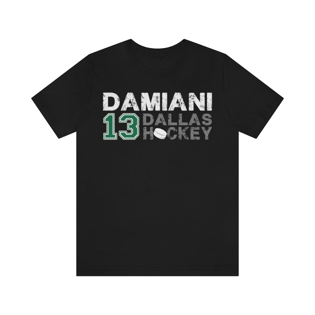 Damiani 13 Dallas Hockey Unisex Jersey Tee