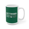 Oettinger 29 Dallas Hockey Ceramic Coffee Mug In Victory Green, 15oz