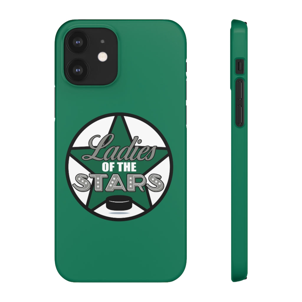 Ladies Of The Stars Snap Phone Cases In Victory Green