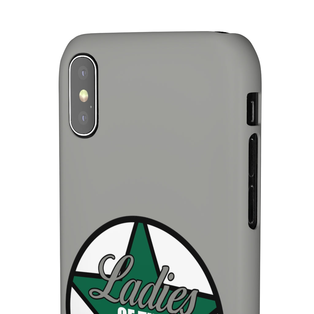 Ladies Of The Stars Snap Phone Cases In Silver