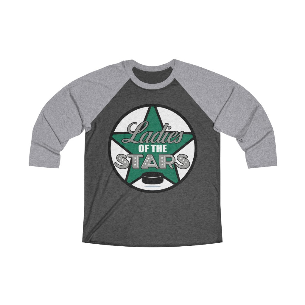 Ladies Of The Stars Unisex Fit Tri-Blend 3/4 Sleeve Raglan Tee