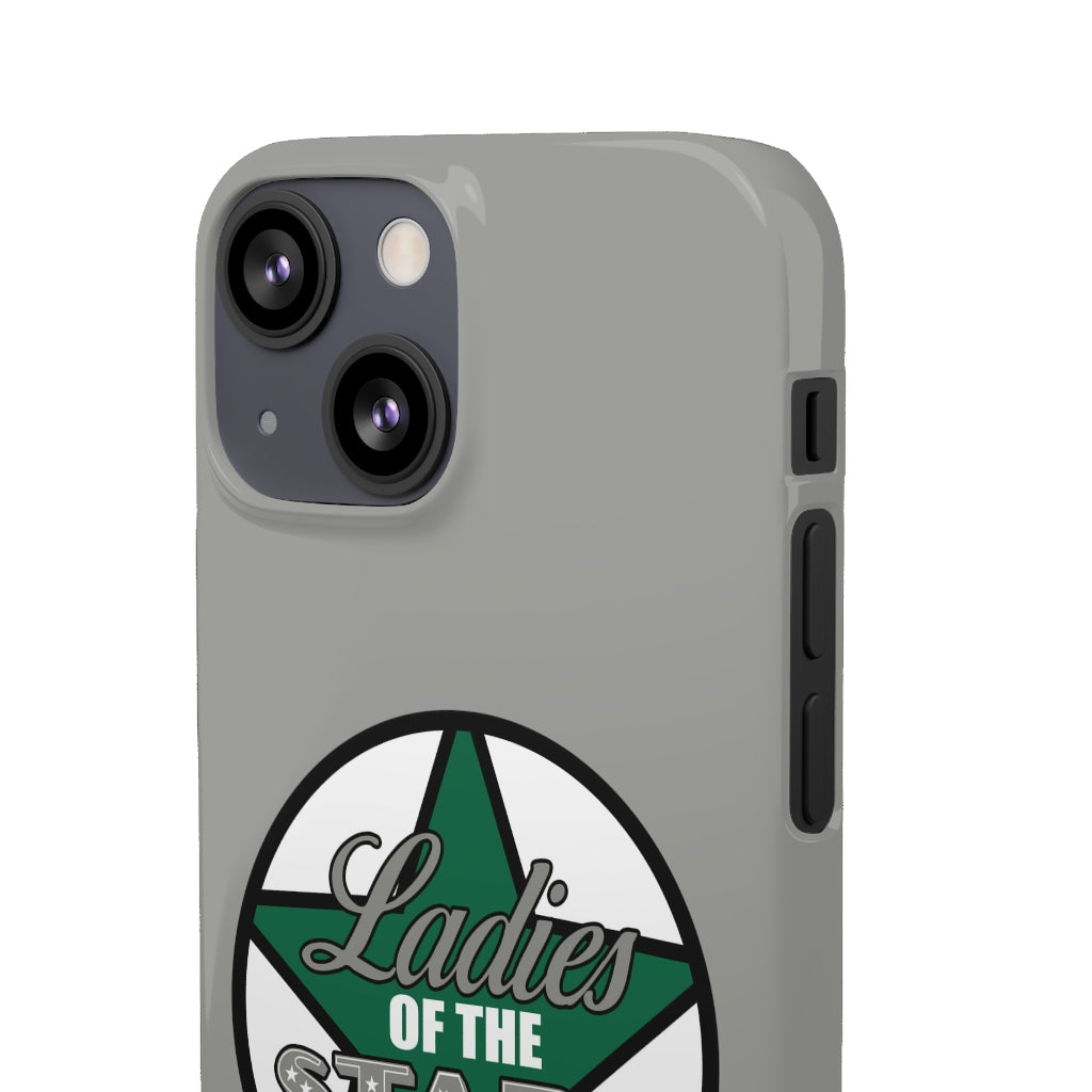 Ladies Of The Stars Snap Phone Cases In Silver