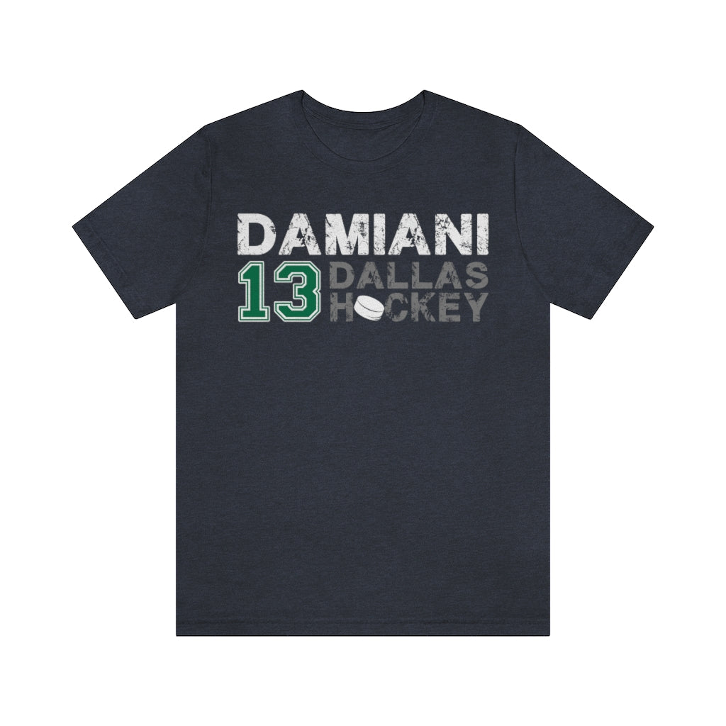 Damiani 13 Dallas Hockey Unisex Jersey Tee