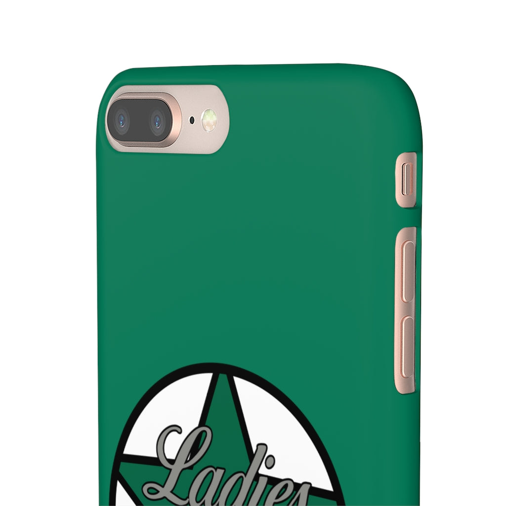 Ladies Of The Stars Snap Phone Cases In Victory Green