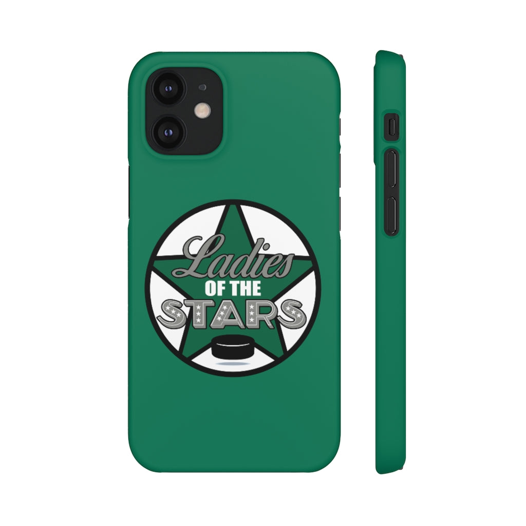 Ladies Of The Stars Snap Phone Cases In Victory Green