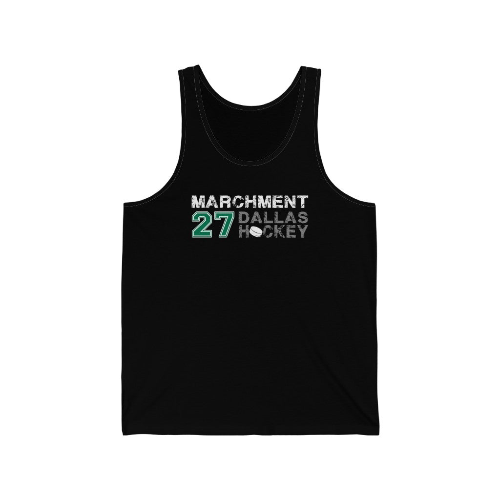 Marchment 27 Dallas Hockey Unisex Jersey Tank Top