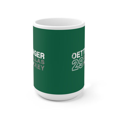 Oettinger 29 Dallas Hockey Ceramic Coffee Mug In Victory Green, 15oz