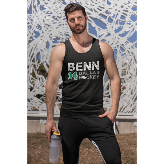 Benn 14 Dallas Hockey Unisex Jersey Tank Top