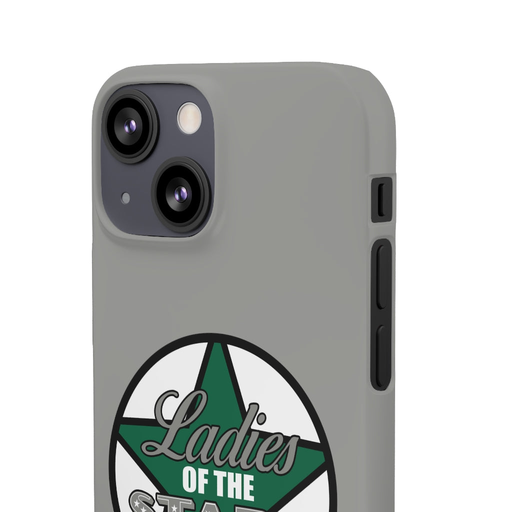 Ladies Of The Stars Snap Phone Cases In Silver