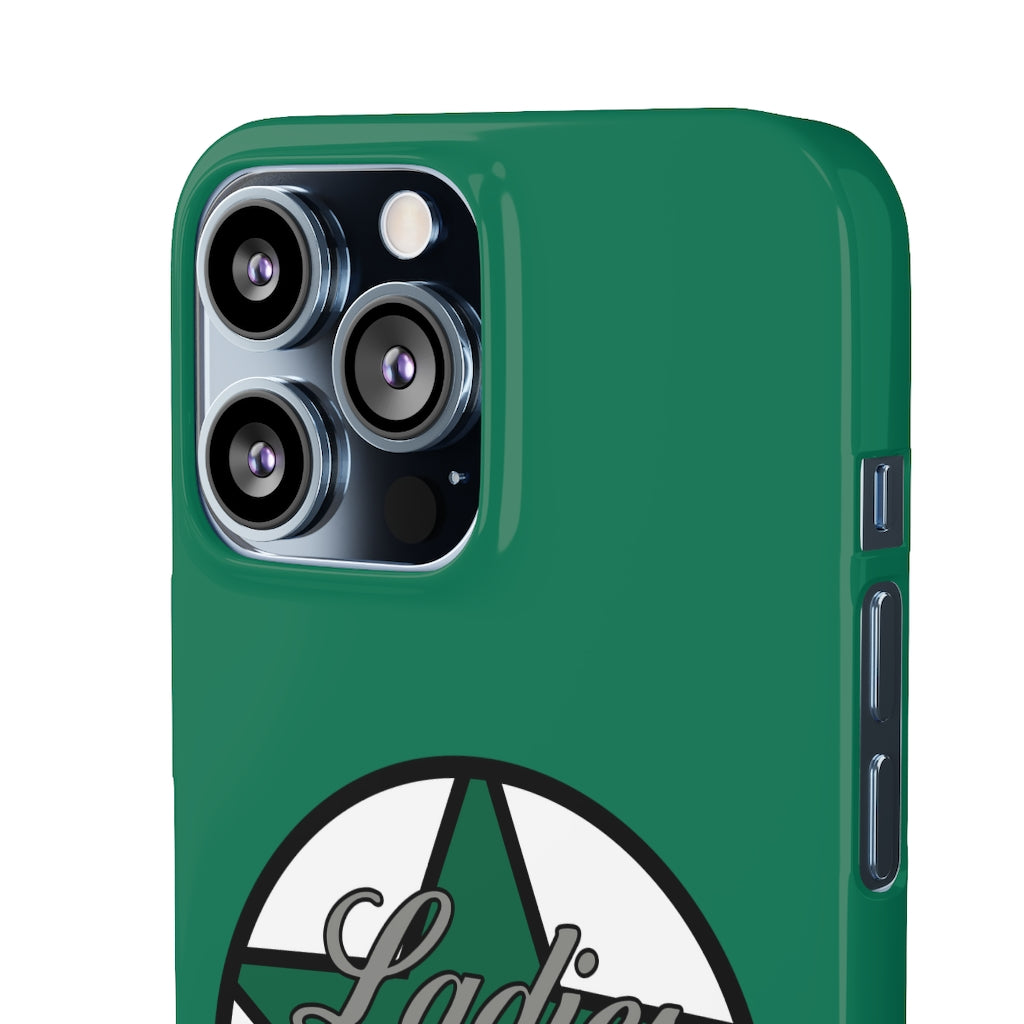 Ladies Of The Stars Snap Phone Cases In Victory Green