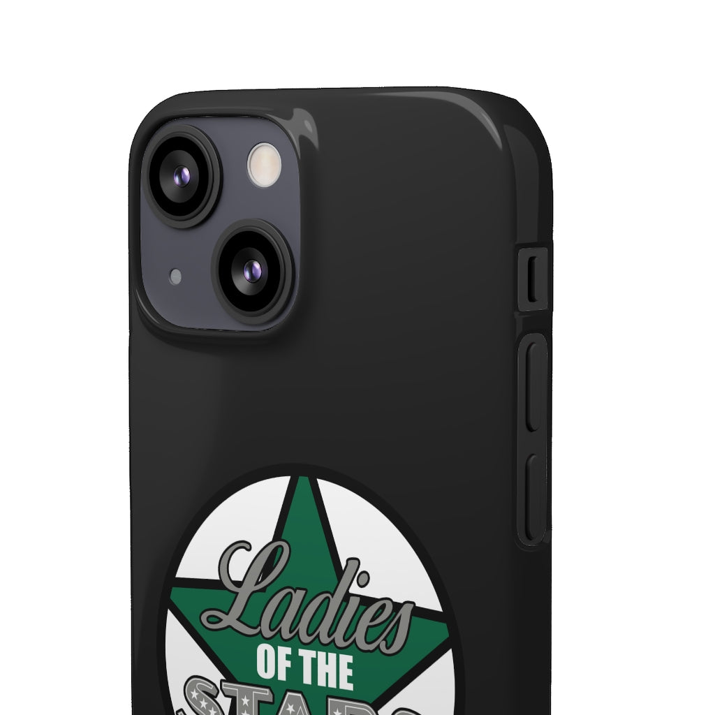 Ladies Of The Stars Snap Phone Cases In Black