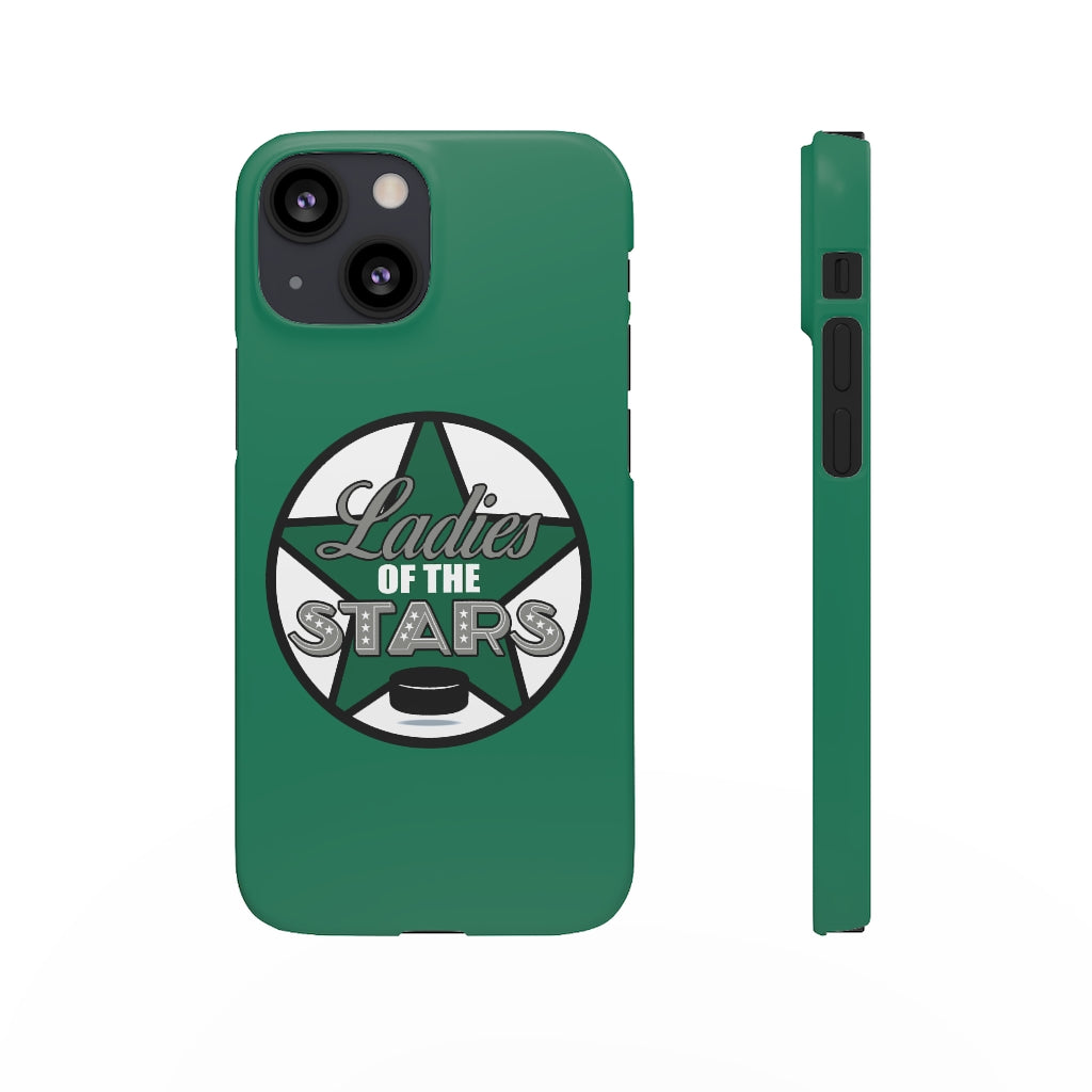 Ladies Of The Stars Snap Phone Cases In Victory Green