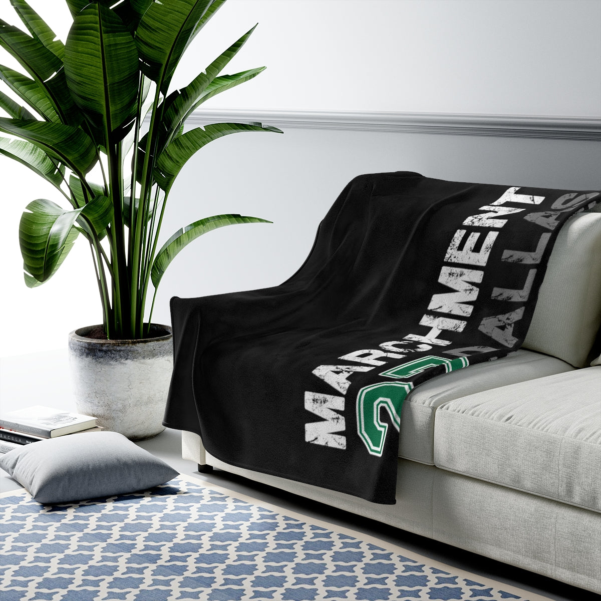 Marchment 27 Dallas Hockey Velveteen Plush Blanket