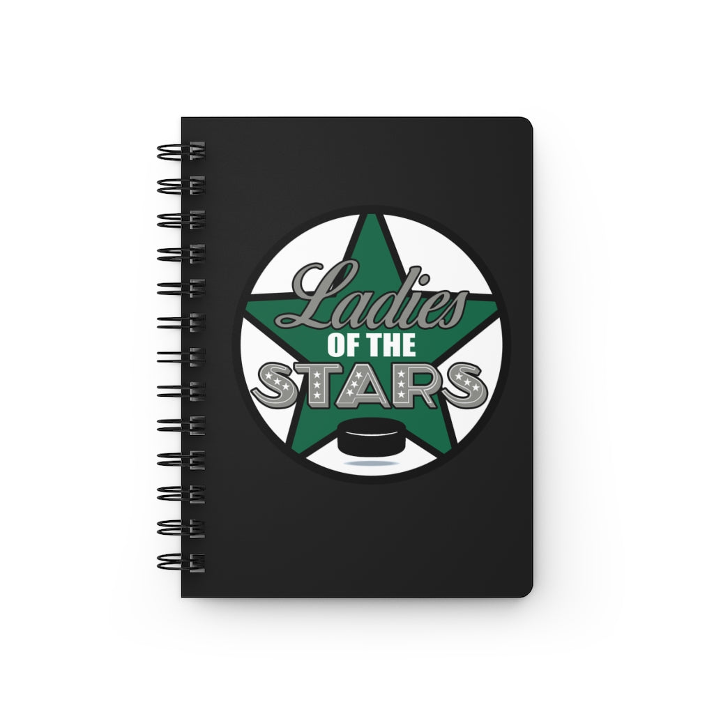 Ladies Of The Stars Spiral Bound Journal In Black