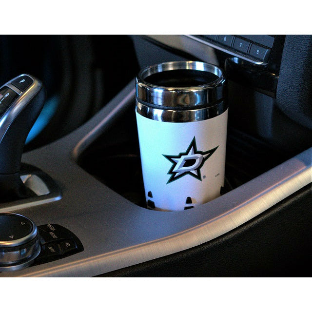 Dallas Stars White Huntsville Travel Mug, 16 oz.