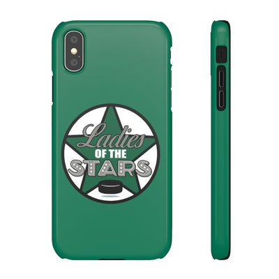 Ladies Of The Stars Snap Phone Cases In Victory Green