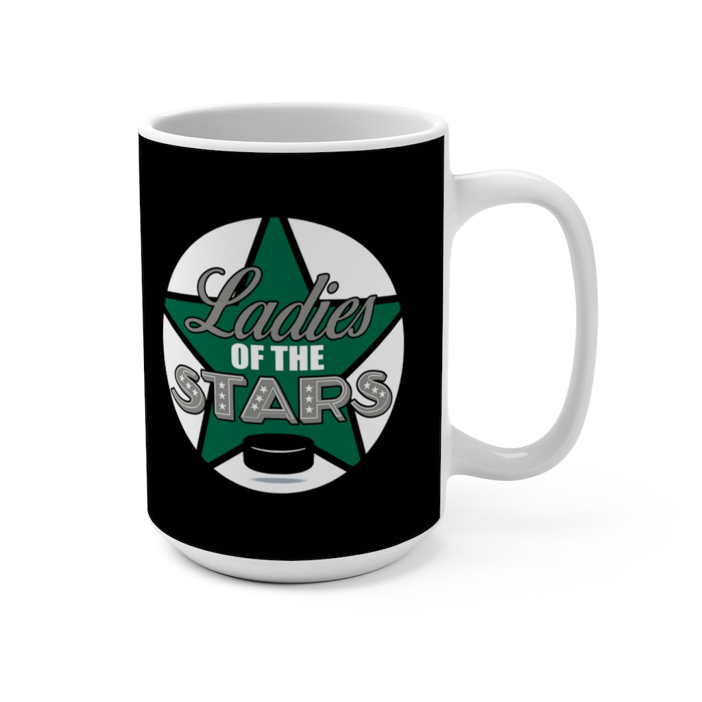 Ladies Of The Stars Ceramic Coffee Mug In Black, 15oz