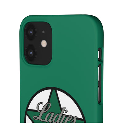 Ladies Of The Stars Snap Phone Cases In Victory Green