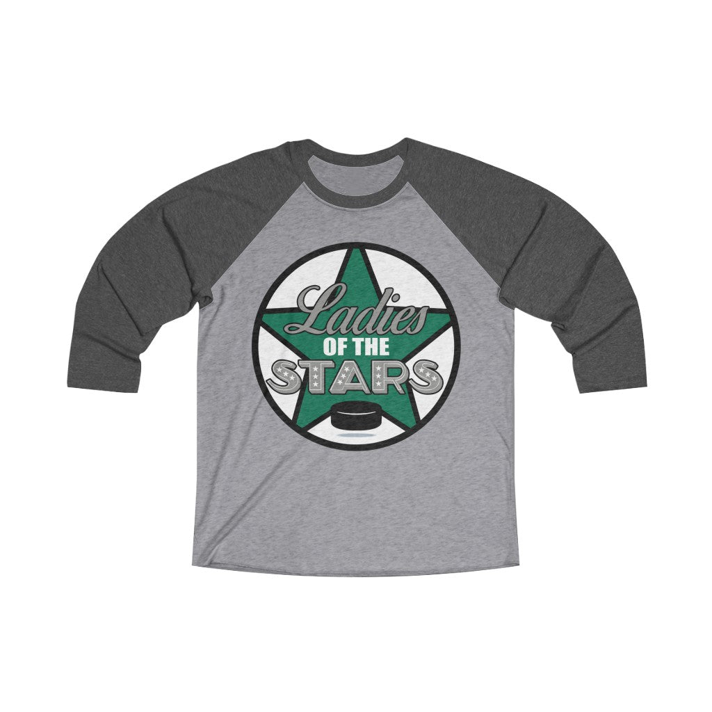 Ladies Of The Stars Unisex Fit Tri-Blend 3/4 Sleeve Raglan Tee