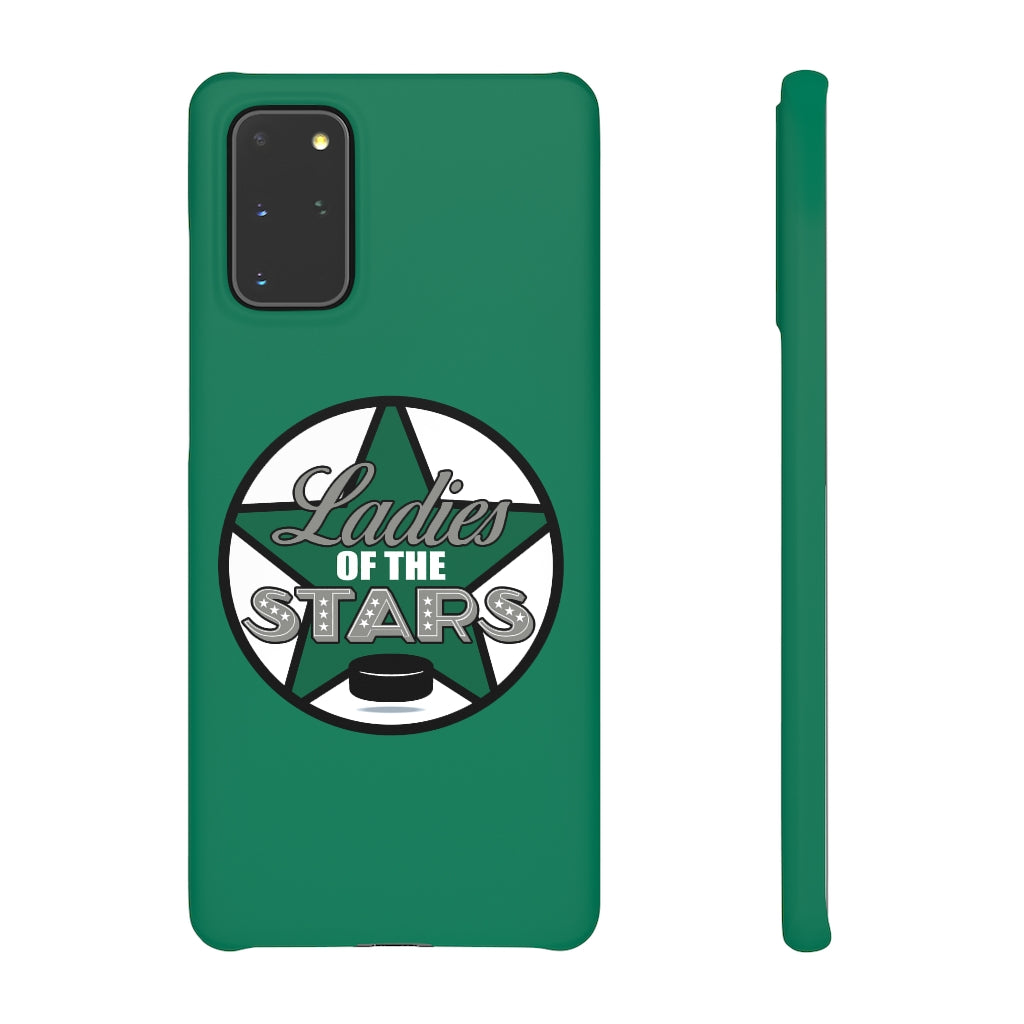 Ladies Of The Stars Snap Phone Cases In Victory Green