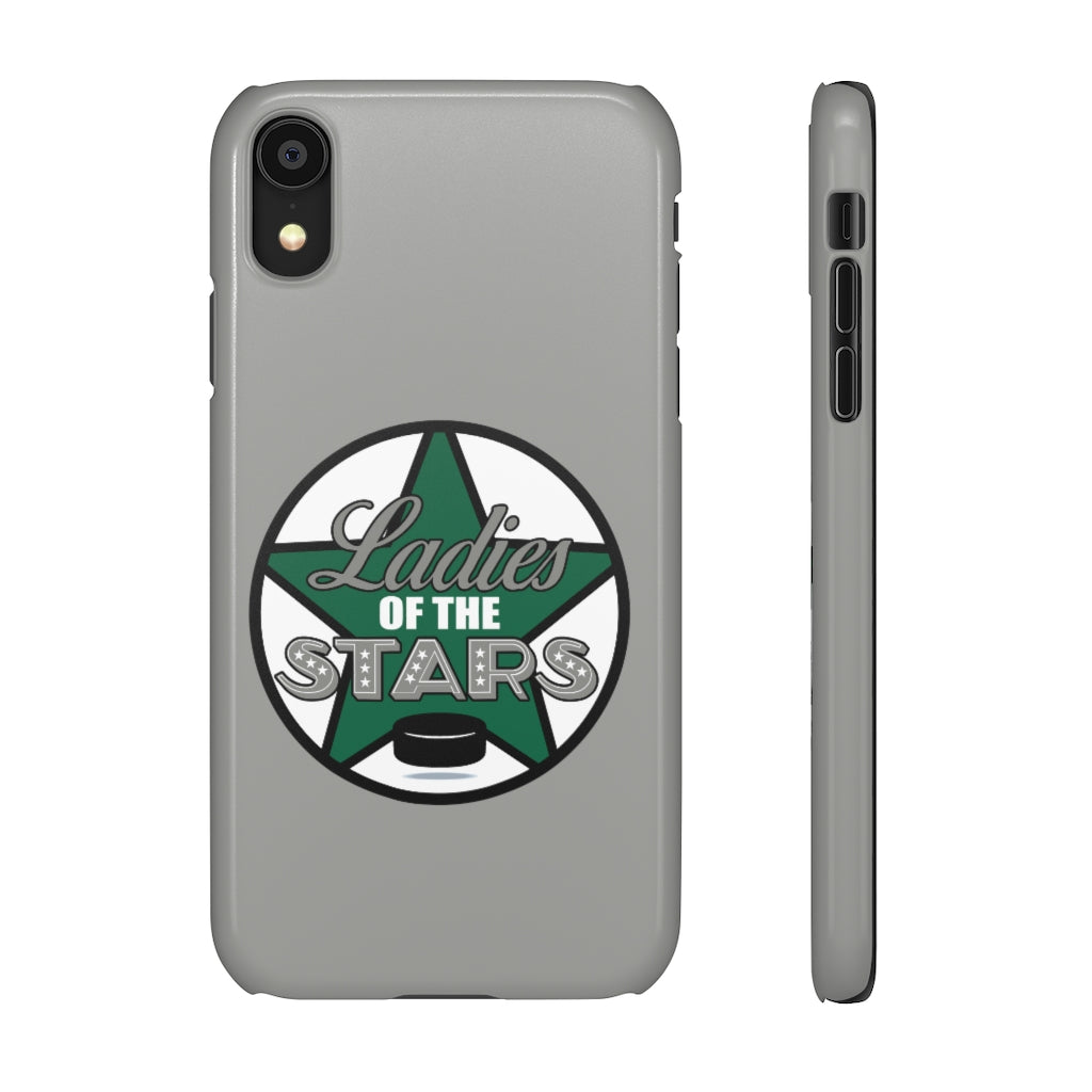 Ladies Of The Stars Snap Phone Cases In Silver