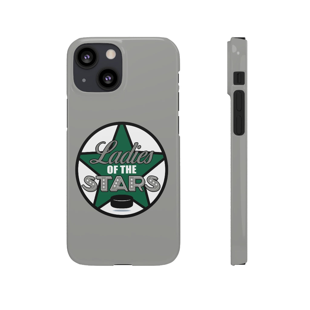 Ladies Of The Stars Snap Phone Cases In Silver