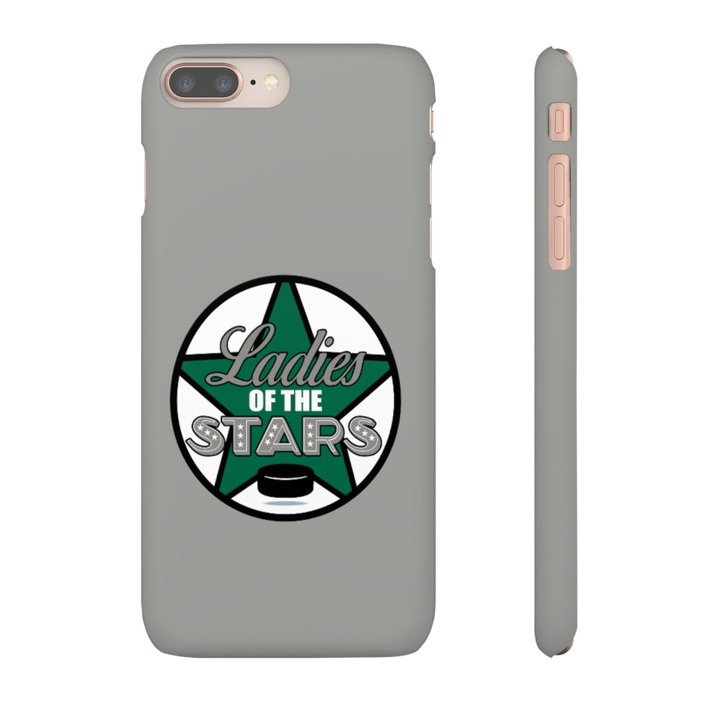 Ladies Of The Stars Snap Phone Cases In Silver