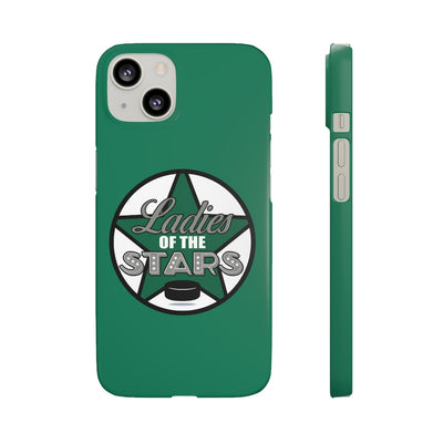 Ladies Of The Stars Snap Phone Cases In Victory Green