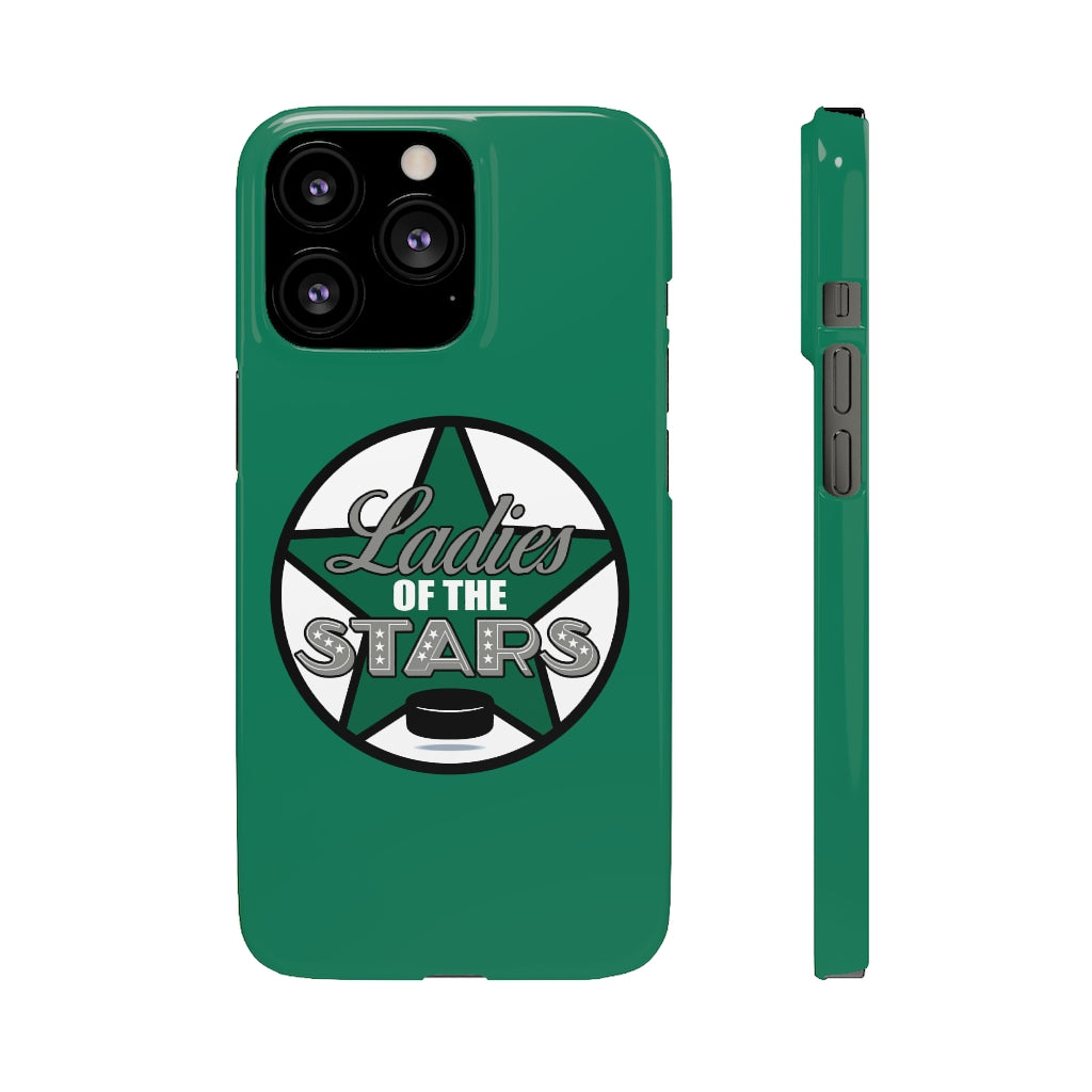 Ladies Of The Stars Snap Phone Cases In Victory Green