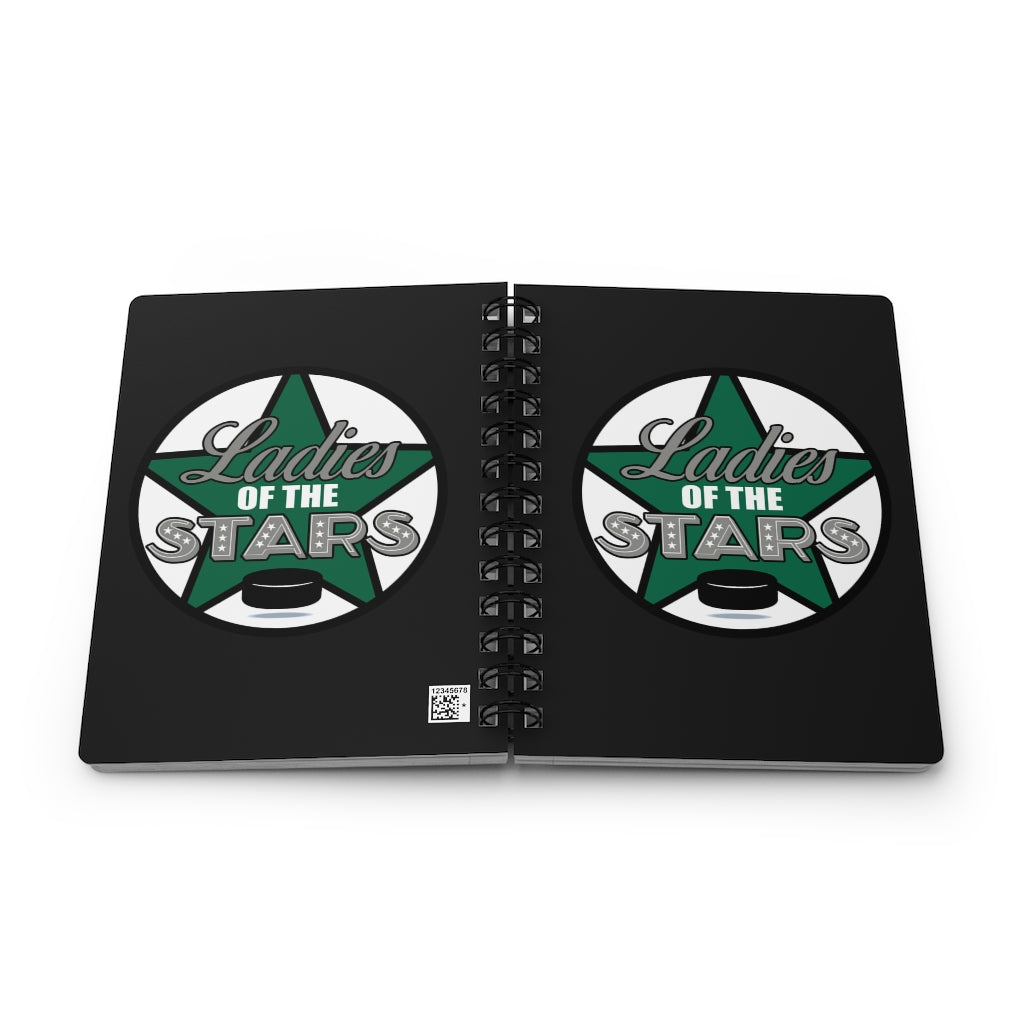 Ladies Of The Stars Spiral Bound Journal In Black