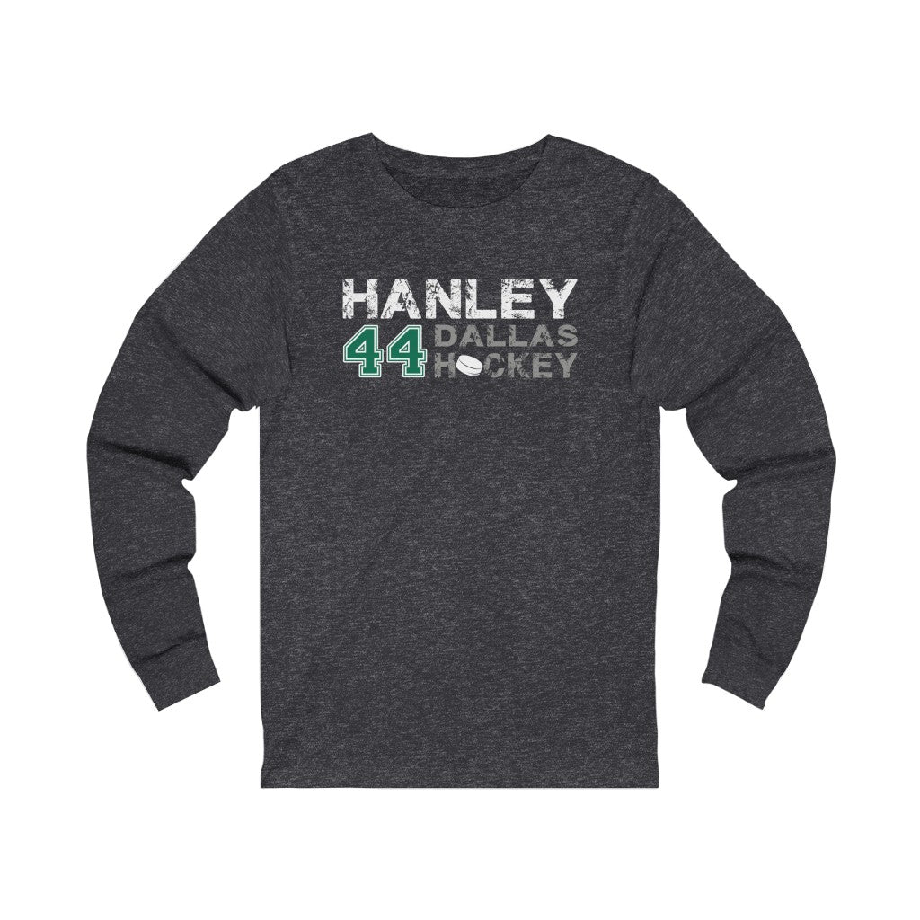 Hanley 44 Dallas Hockey Unisex Jersey Long Sleeve Shirt